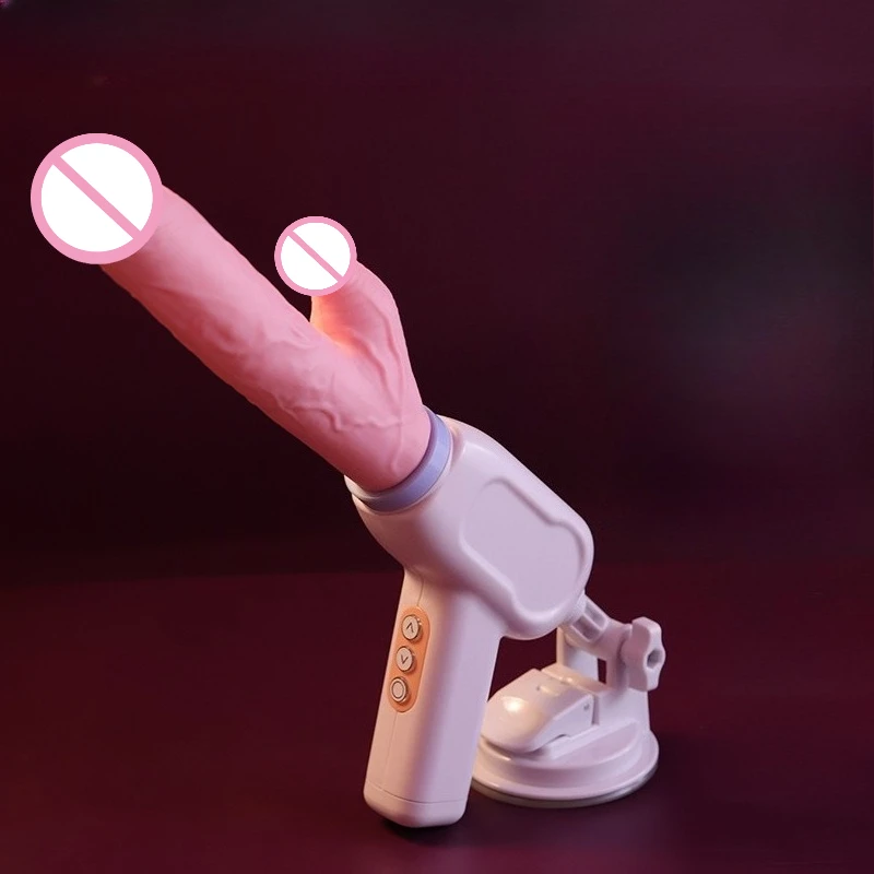 Mini Rechargeable Sex Machine for Women&Men –Telescopic Dildo Vibrator, Female Masturbation, Penetration, Erotic Toys for Adults view 2
