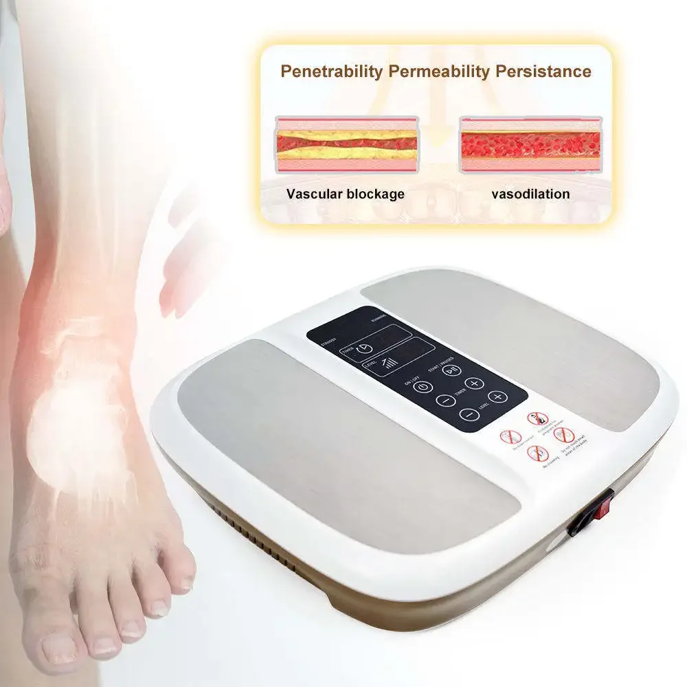 Terahertz Massager Foot Spa Ems Self Care Foot Massager Machine Electric With PEMF Heat