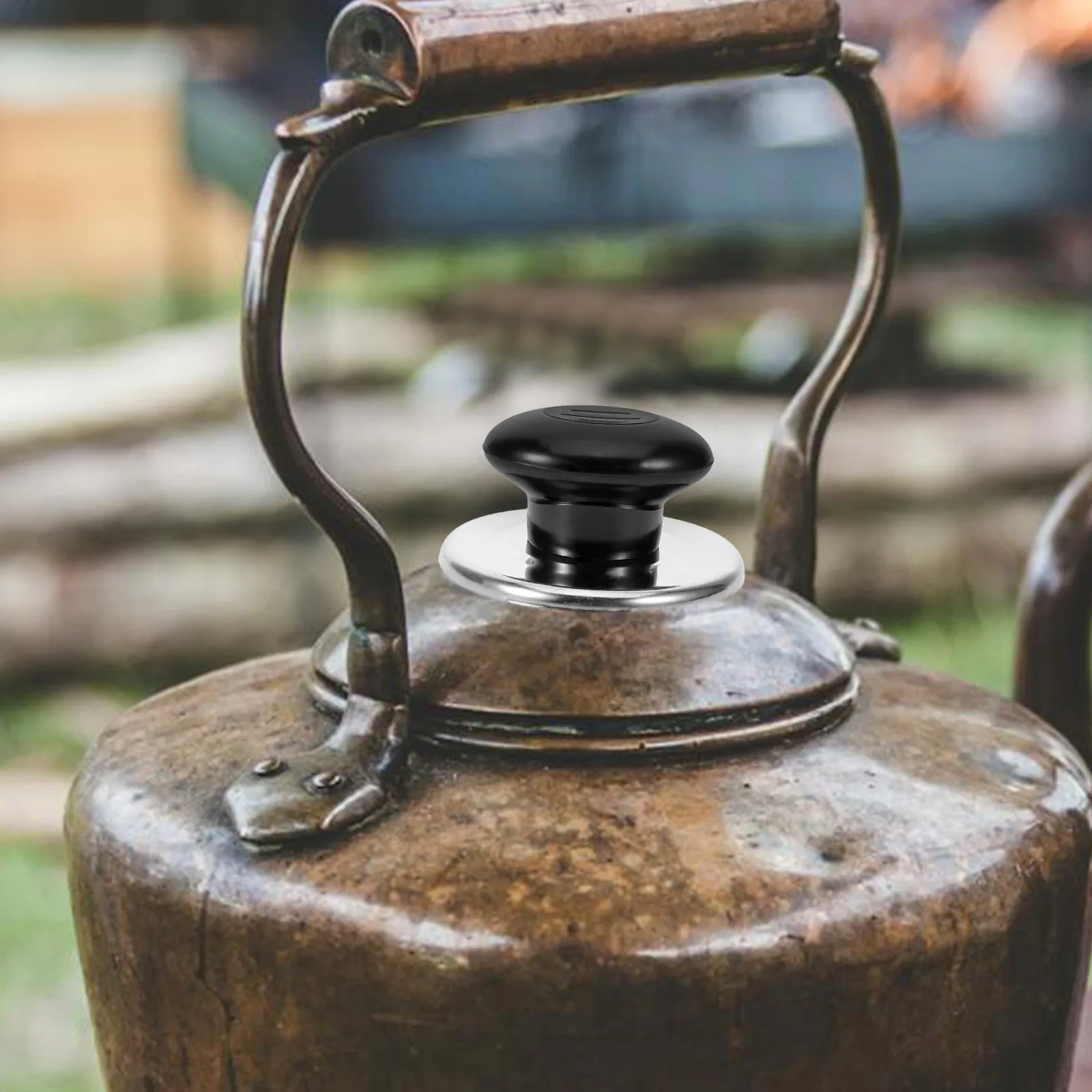 

4pcs Whistle Kettle Lid Handles Stainless Steel Teapot Knob Replacement Honking Cover for Water Kettle Fittings