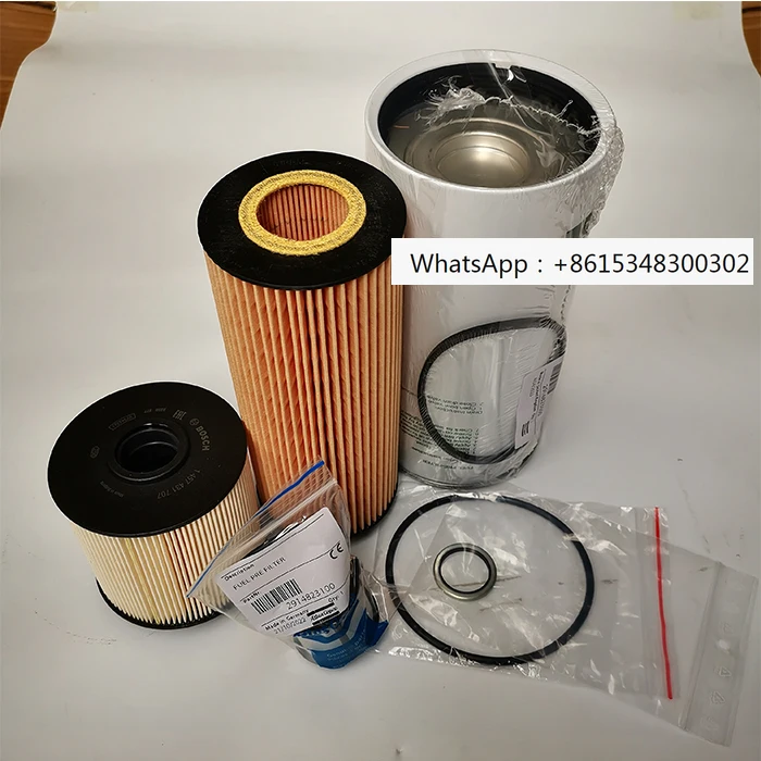 4000 2000 hour Original  air compressor part air filter oil filter preventive maintenance service kit