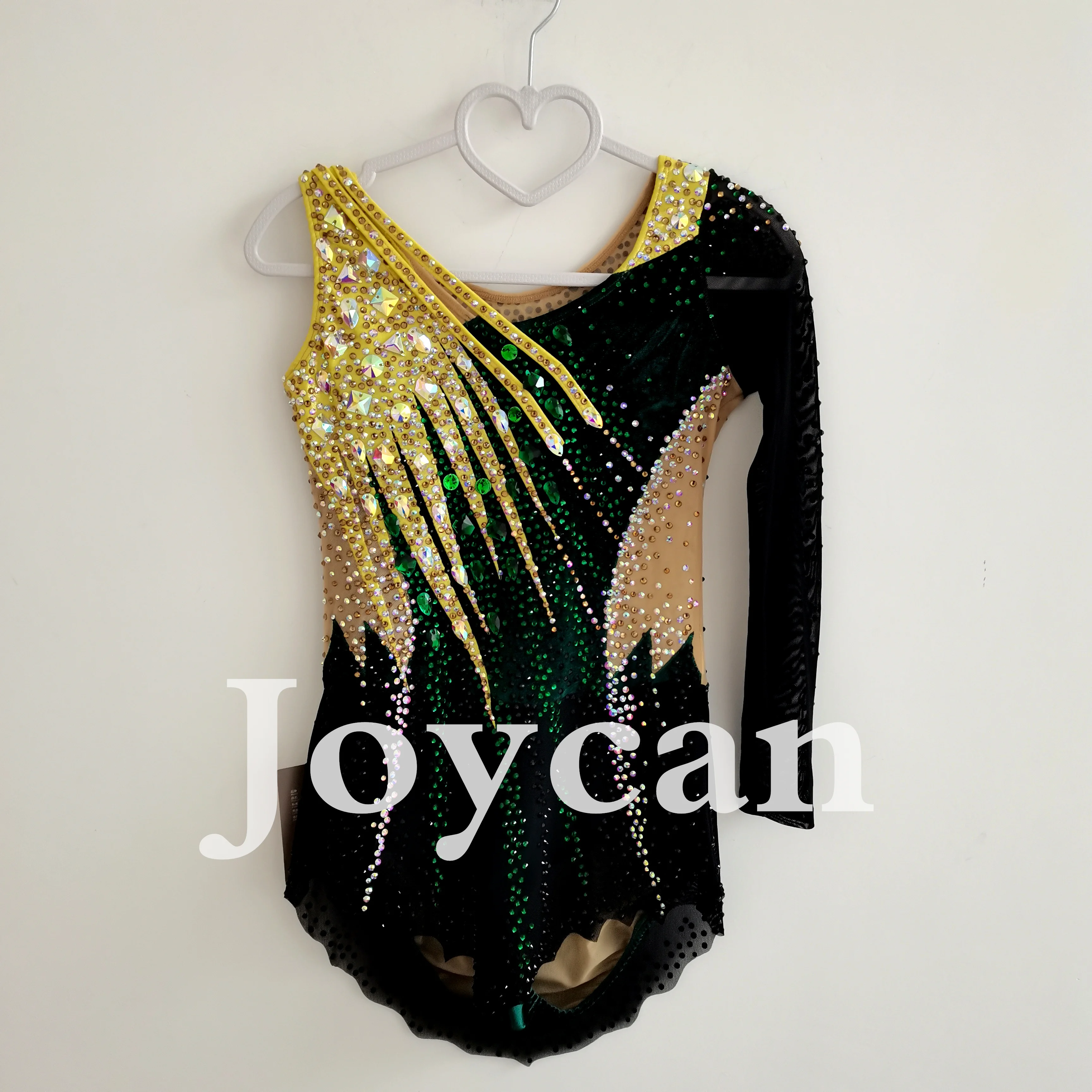 JoyCan Rhthmic Gymnastik-Trikots für Mädchen und Damen, Spandex, elegante Tanzkleidung für den Wettbewerb, JC264