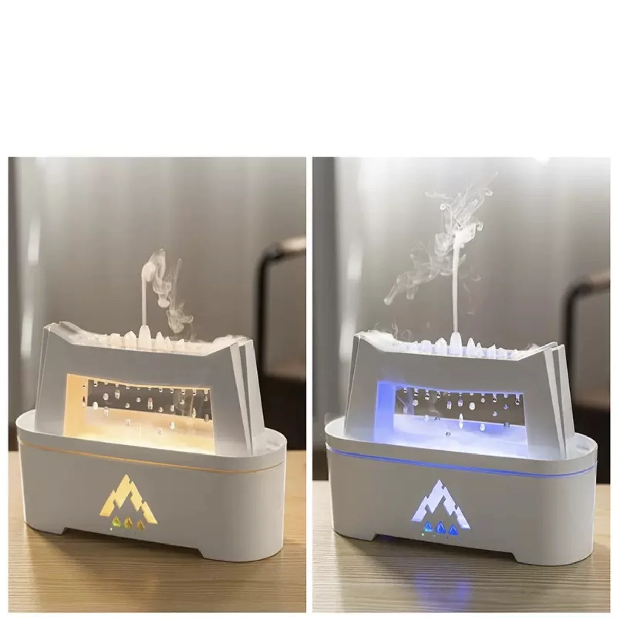 مرطب نشر الروائح لقطرات الماء، ناشر لهب 300 مل مناسب لغرف النوم، وستوديوهات اليوغا توفر ذلك