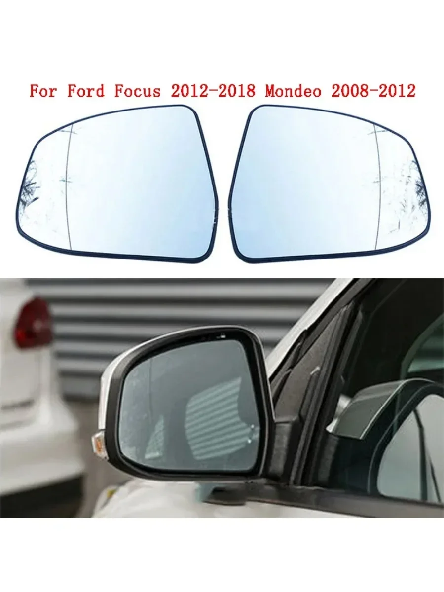 

Auto Replacement Wide Angle Left Right Heated Wing Rear Mirror Glass for Ford Focus 2012-2018 Mondeo 2008-2012