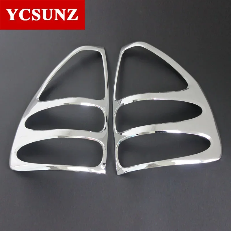 Chrome Tail Light Cover For Toyota Prado 120 Land Cruiser Fj120 2003 2004 2005 2006 2007 2008 Car Accessories