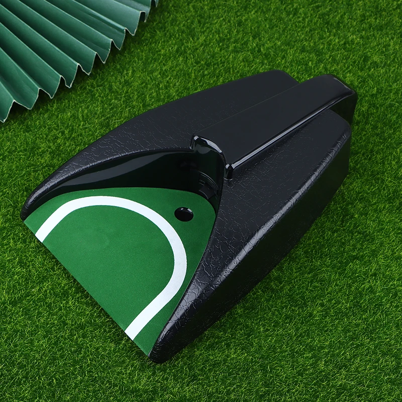 

Indoor Office Outdoor Garden Golf Accessories Golf Automatic Putting Cup Golf Ball Return Machine Portable Golf Training