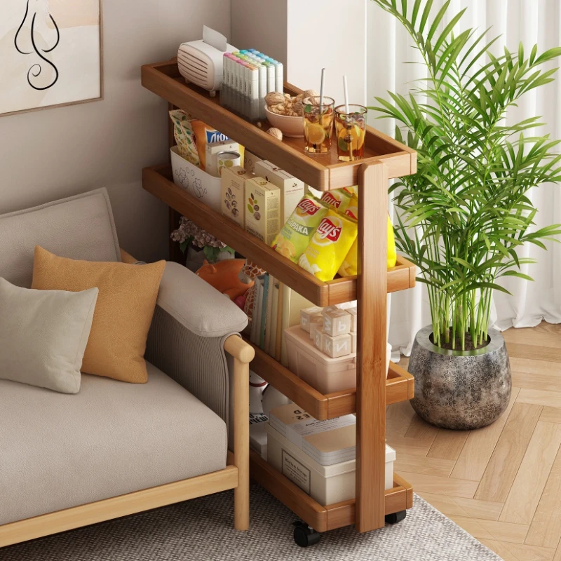 Shelf Living Room Snack Storage Storage Shelf Mobile Cart