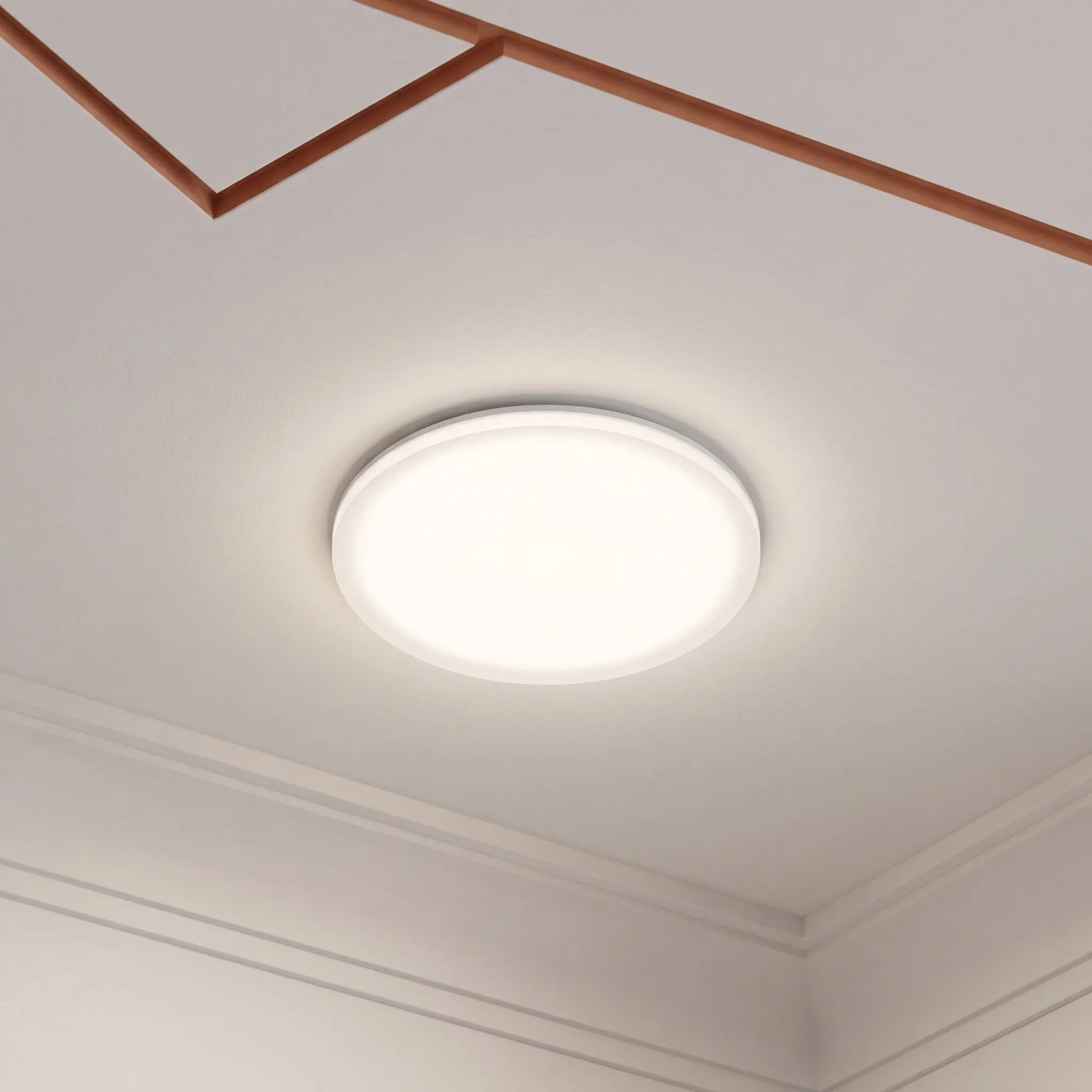 4Pcs LED Lampshade Ceiling Light Anti-Glare Diffuser Replacement Spotlight Lamp Shades Decorative Fixture Light Ceiling Shade