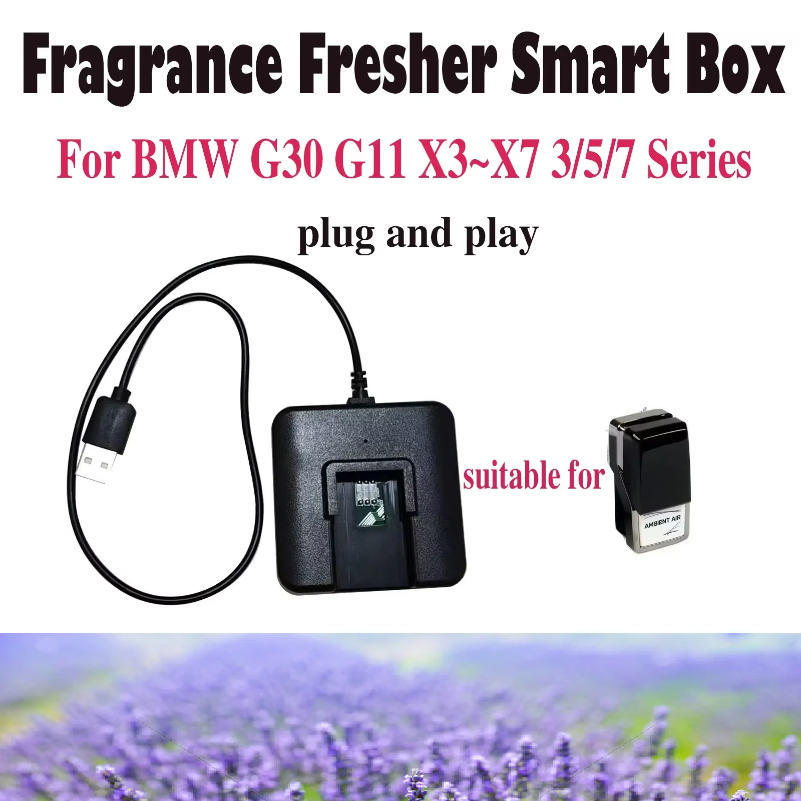 2026 New Air Fragrance Resetter for BMW, Plug Play, One Second Activation, For BMW G01-G31, X3-X7