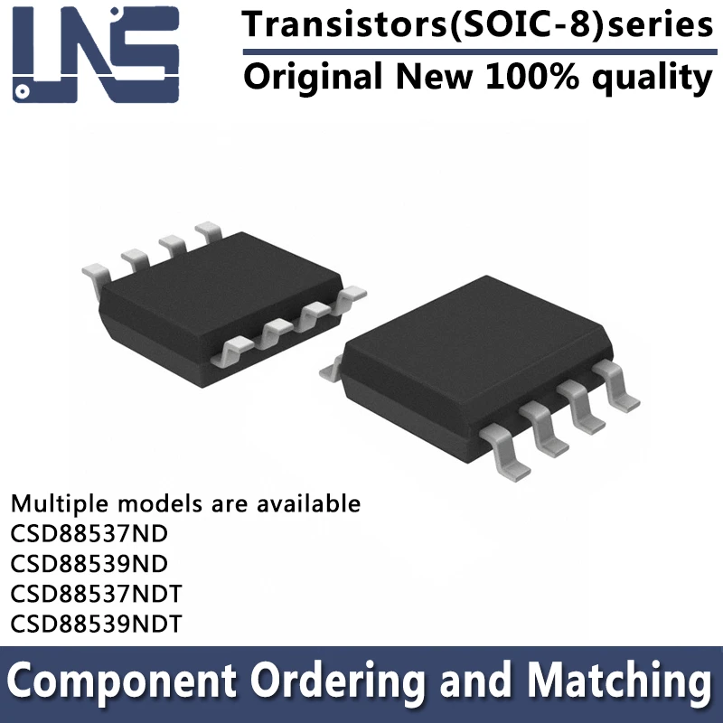 1PCS CSD88537ND CSD88539ND CSD88537NDT CSD88539NDT SOIC-8 3.90mm Transistors