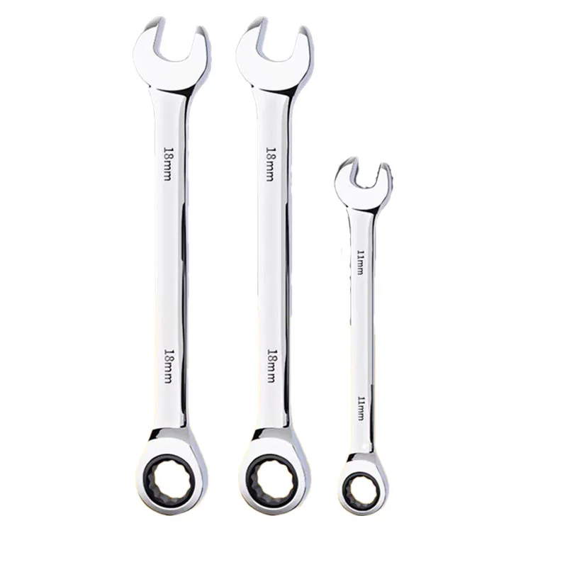 Ratchet Metric Wrenches Torque Universal Spanners for Car Repair Hand Tools