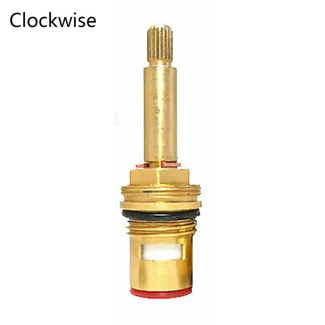 Durable New Practical High Quality Tap Valve Cartridge Quarter Insert Connector Long Stem Replacement Shower Bath