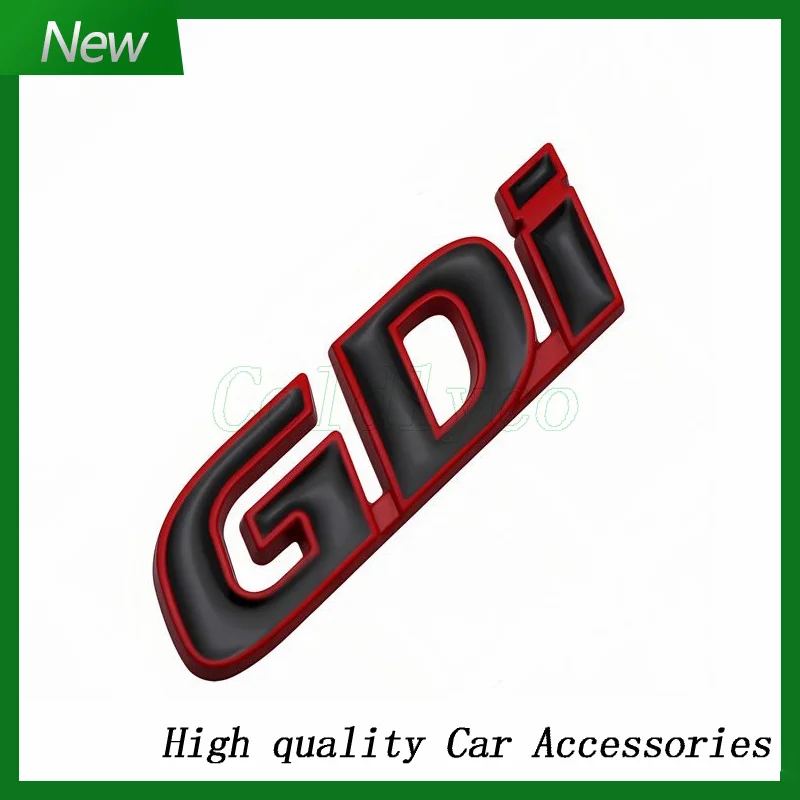 3D Metal for TGDI T GDI letter Logo Car Side Fender Rear Trunk Emblem Sticker