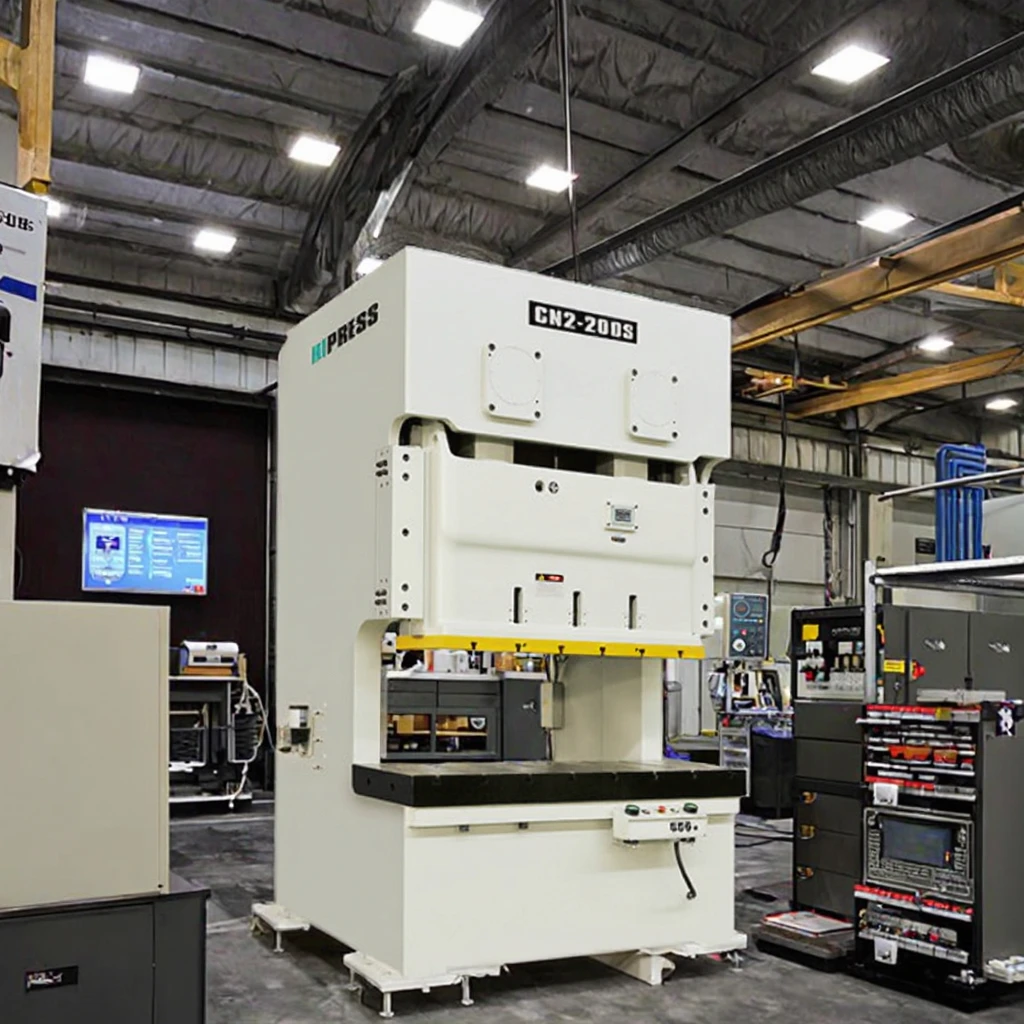 Hohe Produktivität CNC pneumatische Kraftpresse Metallstanzmaschine aus zweiter Hand mit hoher Nennkraft für die Herstellung von Pflanzen