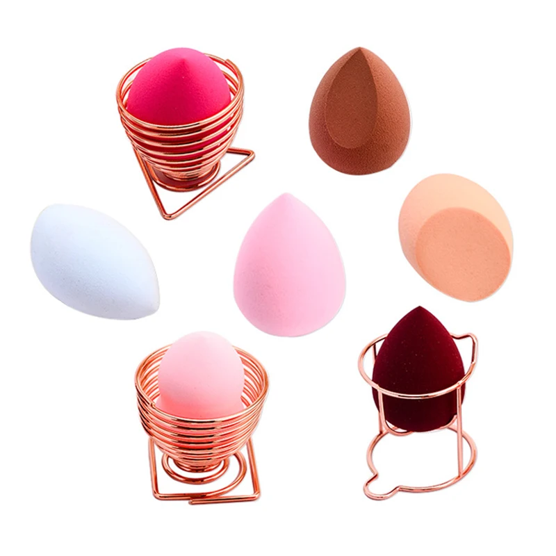 Makeup Sponge Holder Powder Puff Drying Stand Storage Organizer