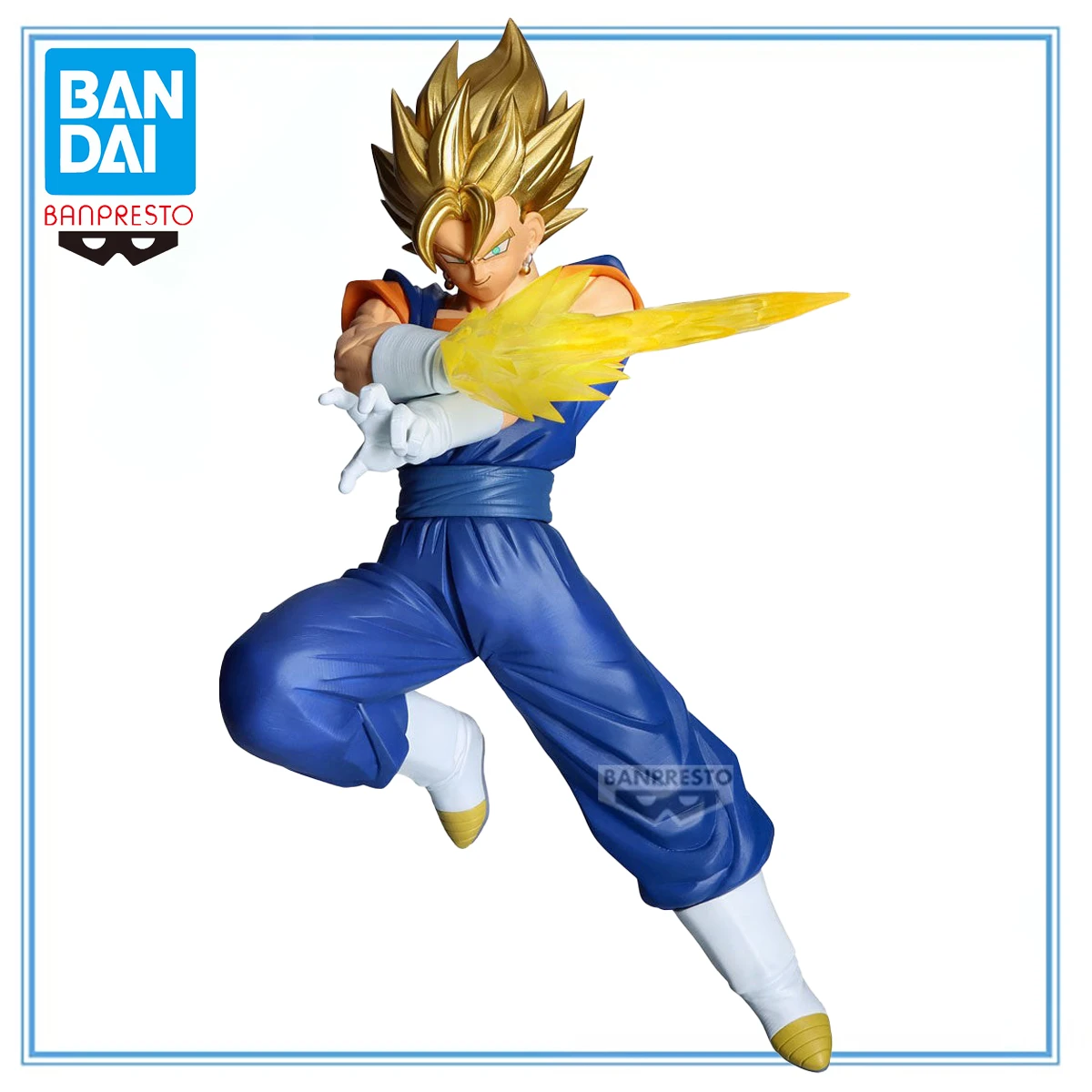 

100% Original Bandai Spirits BANPRESTO Dragon Ball Z Dokkan Battle Vegito SSJ Collection Series Anime Figure Model Toys