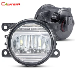2 X 30W 6000LM LED Fog Light Car Front Bumper Fog Lamp DRL For Ford Focus Fiesta Fusion Transit Explorer Edge C-Max Ranger Ka