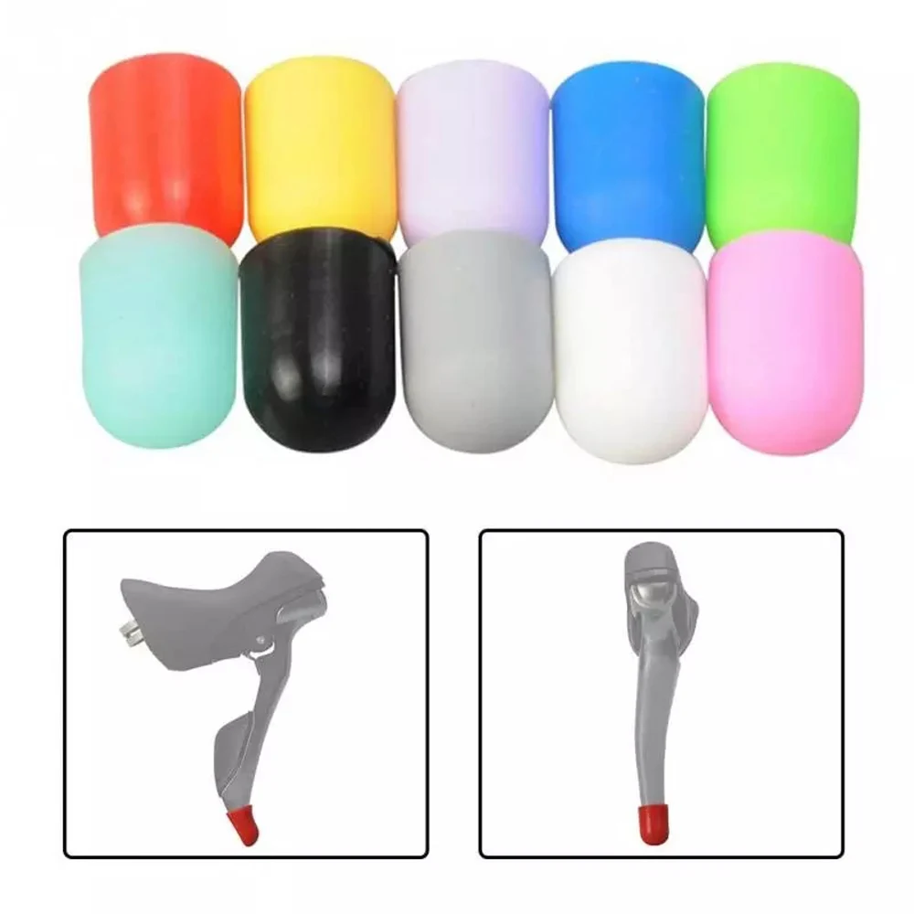 Head Sleeve Road Bike Silicone Mountain Bike Bicycle Shifter Lever Protective Cover Shifter Lever