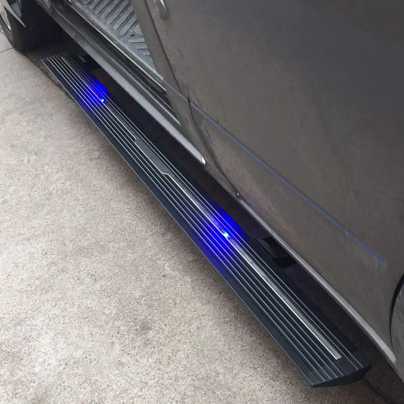 Luxury Commercial Vehicle Auto Parts Automatic Electric Step Board for FORD TRANIST Van Middle Door Aluminum Alloy High Polished