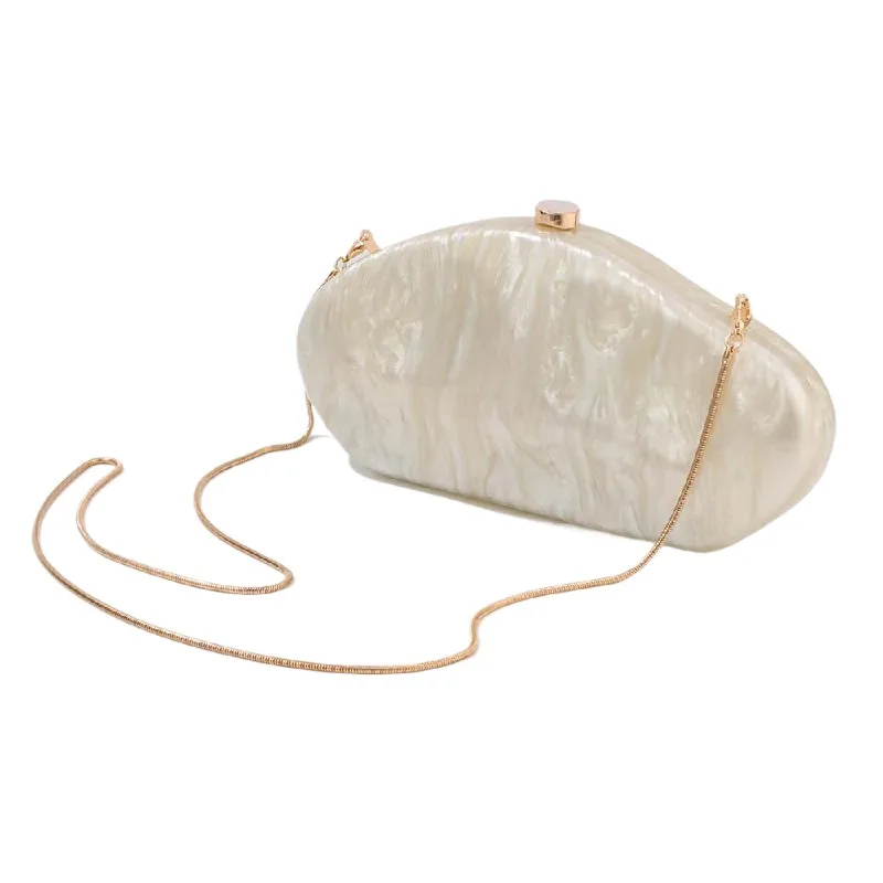 

Evening Bags Chain Acrylic Shoulder Clutches Crossbody Bag Women Wallet Trend Mini Small Handbag Party Luxury Bags Designers