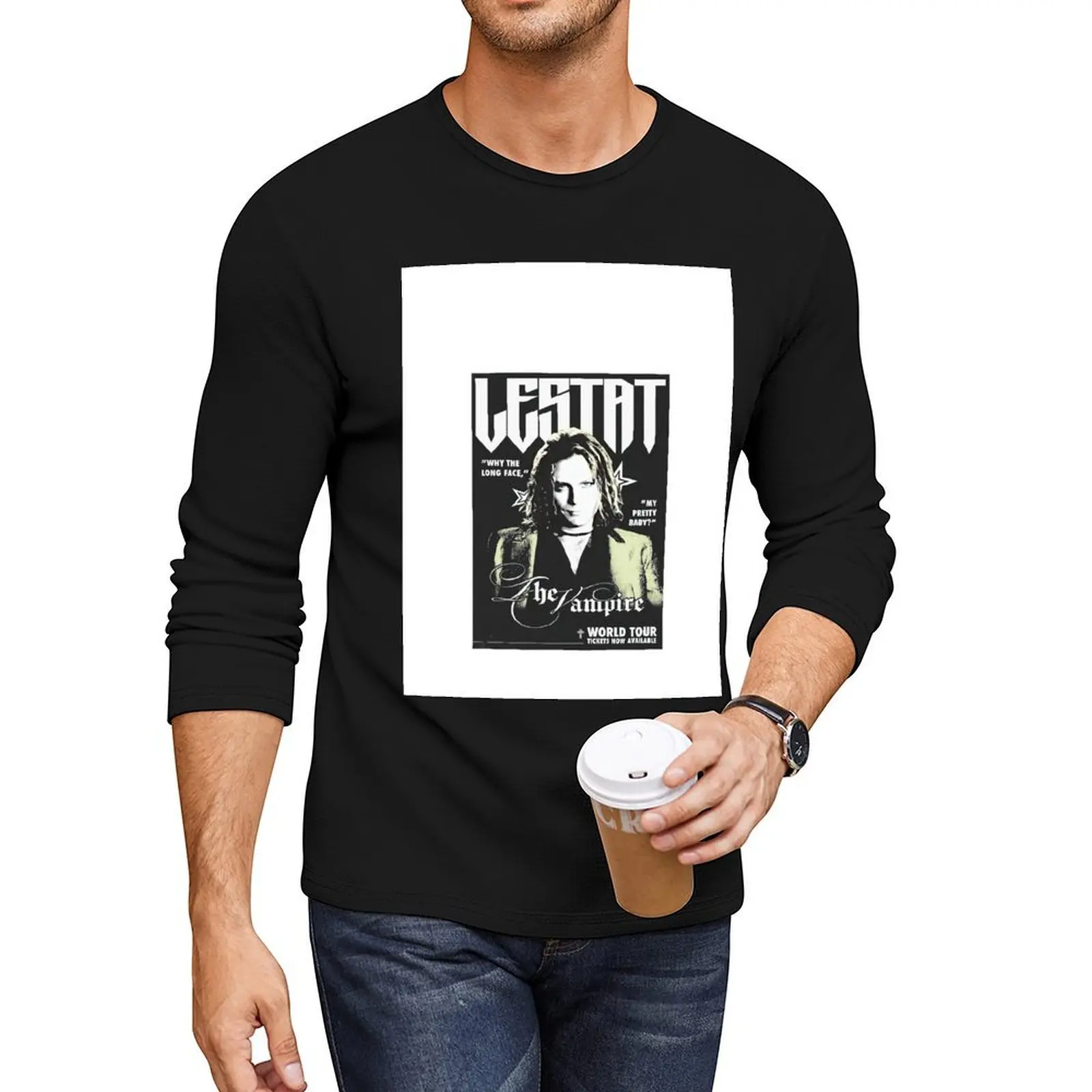 

Lestat World Tour Long T-Shirt Blouse black t shirt oversized t shirt plus size t shirts mens graphic t-shirts pack