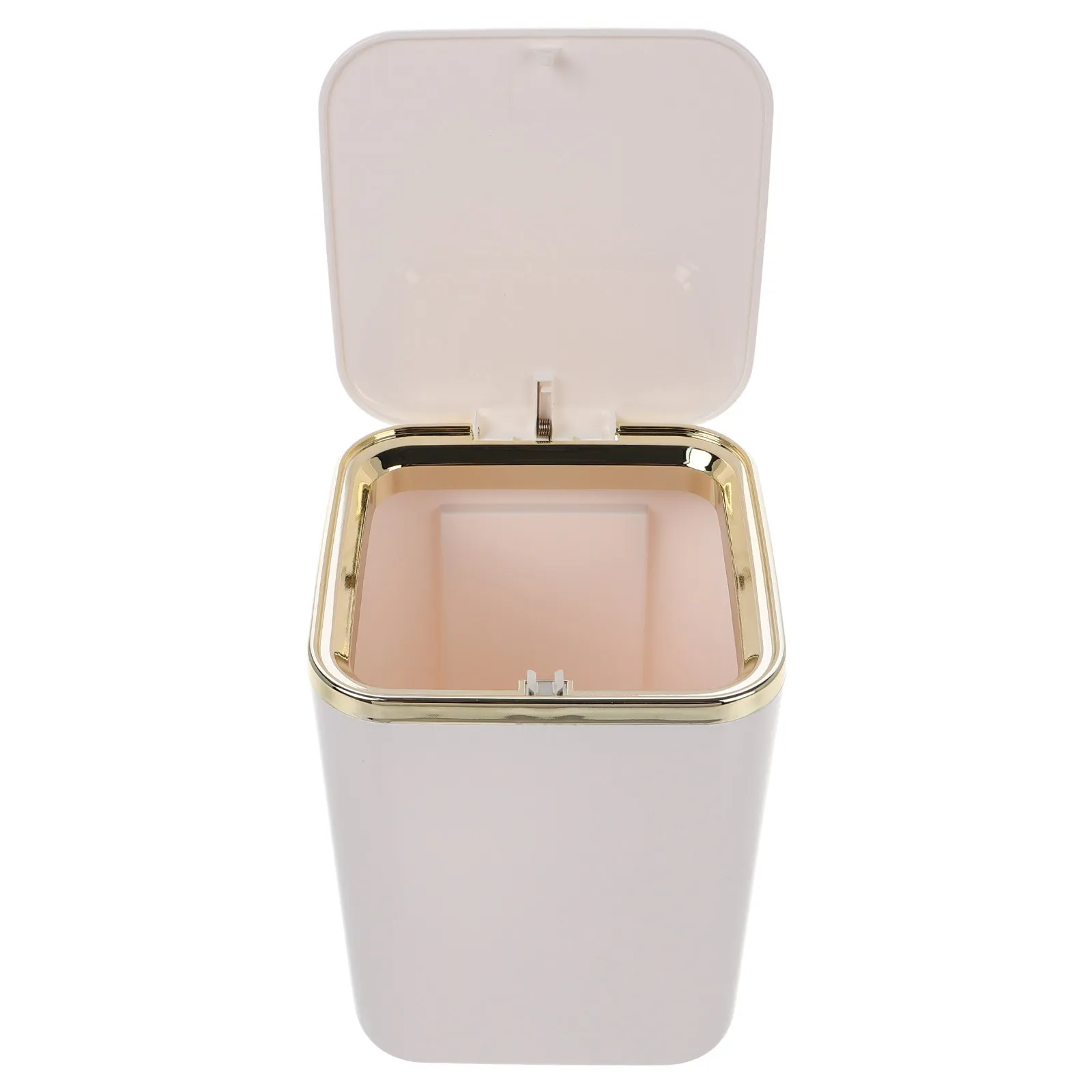 

Square Desktop Trash Can Mini Garbage Container Home Office Dorm Use Desktop Trash Can Plastic Waste Container