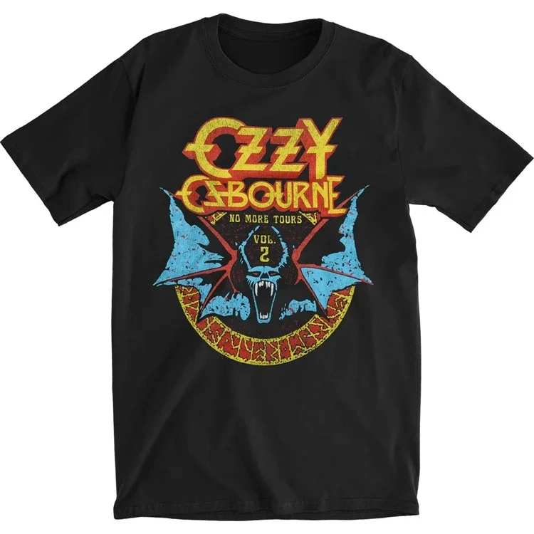 KJKJ OZZY OSBOURNE, Osborne Blues Rock Band Earth  Short Sleeve T Shirt High Quality Men Women Tops 2024 New in