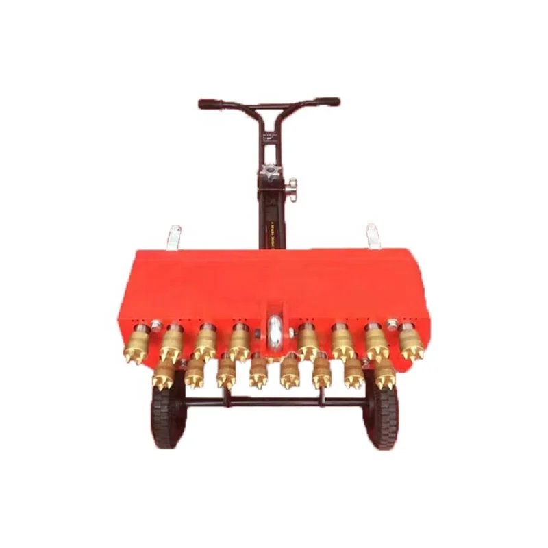 Hand Propelled Multi Head Roughing Machine Concrete Ground Roughing Machine Pavement Wall Bridge Renovation Strengthening Roughi