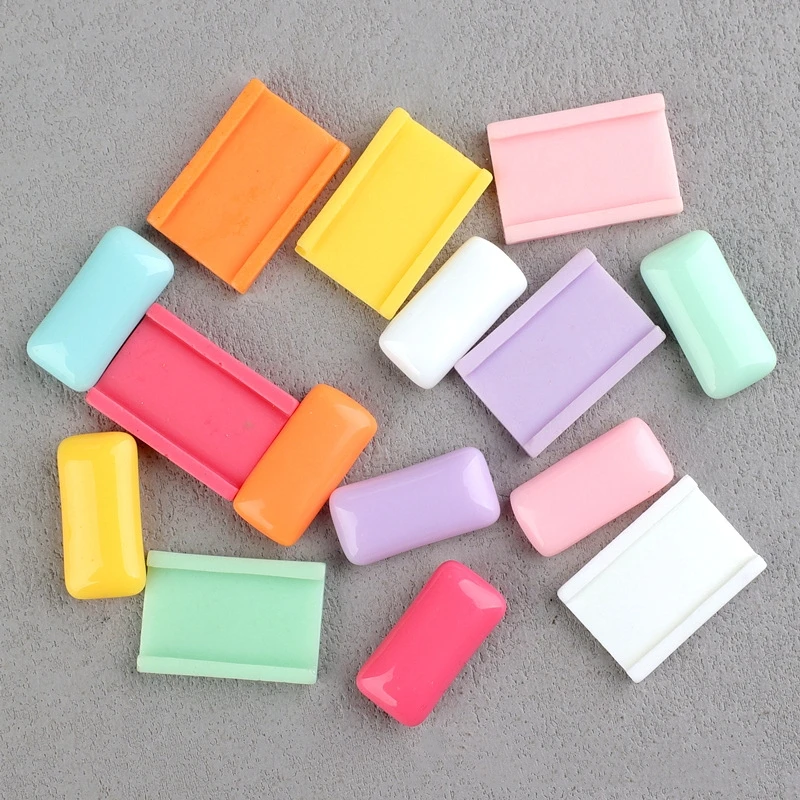 

Bubble Gum Resin Flatback Cabochon for DIY Crafts Wholesale 20pcs Cute Fake Chewing Gum Resin Home Decoration Accessory Ornament