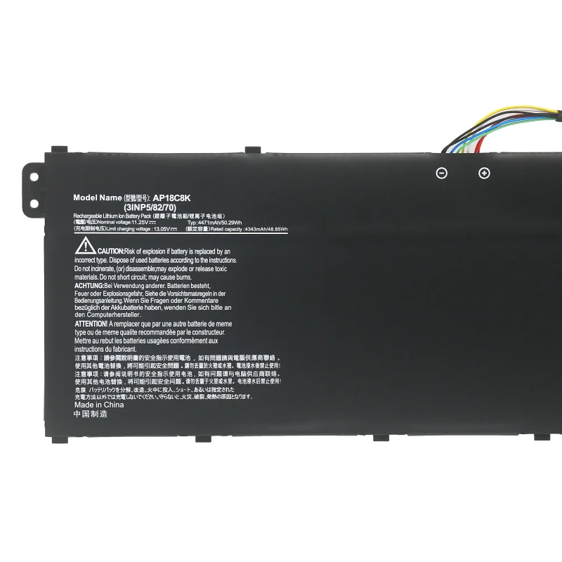 440mAh 11.25V For Acer SF314-32-42-57-58, A315-58G, A514-52, AP18C8K Laptop Batteries