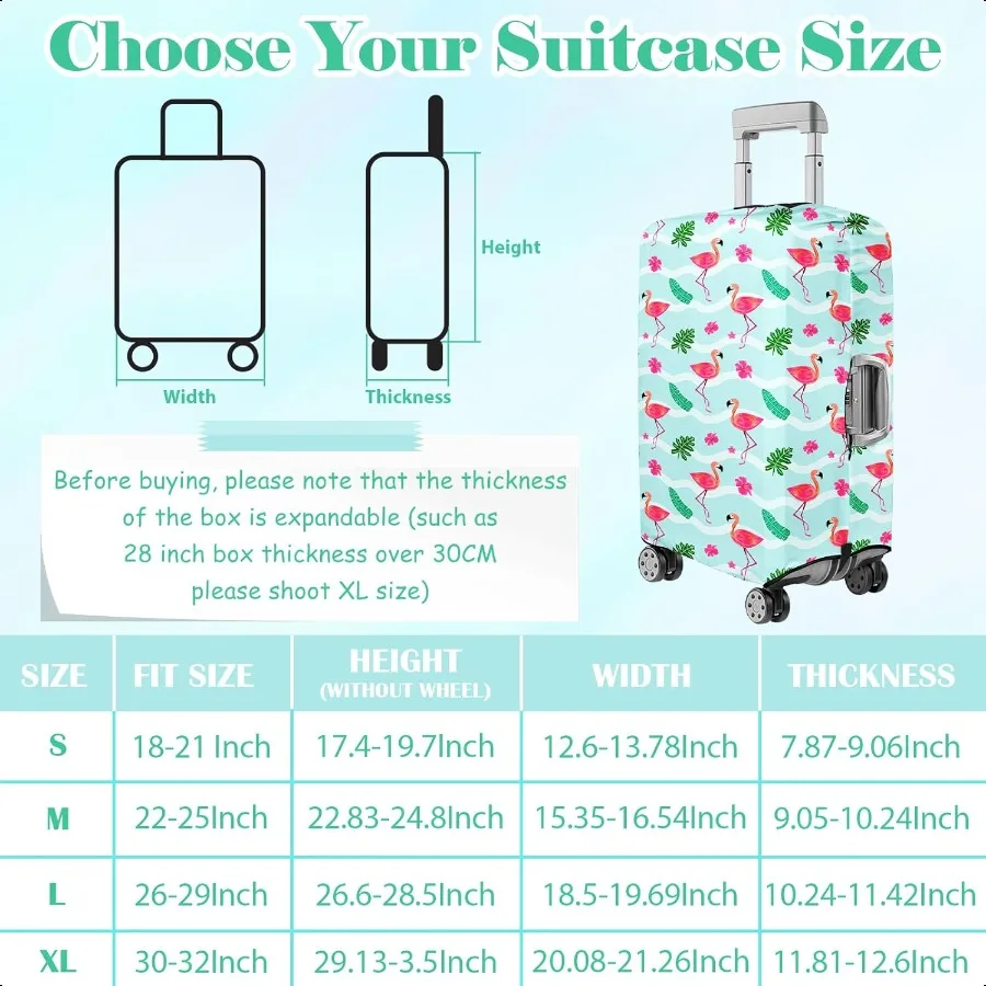 Lage Cover for Suitcase Elastic Suitcase Cover Protector Carry On Lage Sleeve Anti Scratch Travel entials Fits 2022 Lage