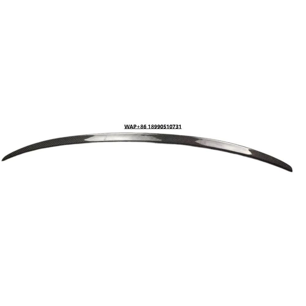 

High Performance 2020 A3 Style Dry Carbon Fiber Rear Trunk Spoiler Wing Car Parts Fit for 2020 A3