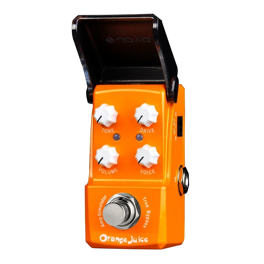 JOYO JF-310 ORANGE JUICE Guitar Amplifier Simulation Pedal Punk/Old Rock/British Pop Style Overdrive Guitar Effect Pedal