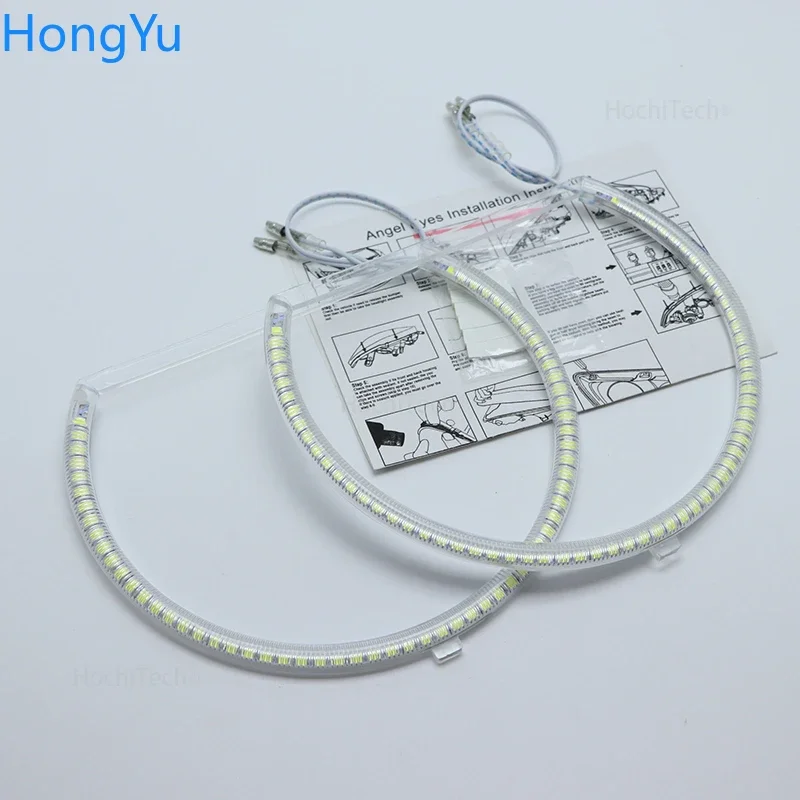 ممتاز عيون الملاك الترا برايت مصلحة الارصاد الجوية Led عيون الملاك عدة خواتم لفورد موستانج 2010 2011 2012