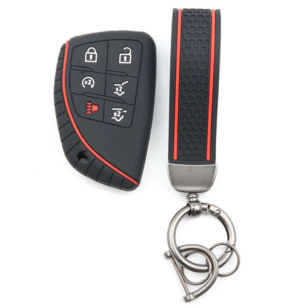 Funda para Llaves de Chevrolet 2022 2023 2024, para Chevy Silverado 1500, para GMC Sierra 1500, para Silverado Sierra 2500HD 3500HD 2024