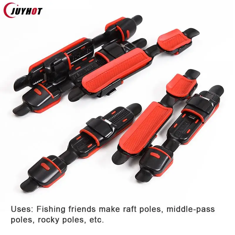 1Pcs Metal Reel Seat Deck Fishing Rod Clip Fitted Wheel Reel Rubber Cushion Tools Accessory Holder  Fishing Tackle