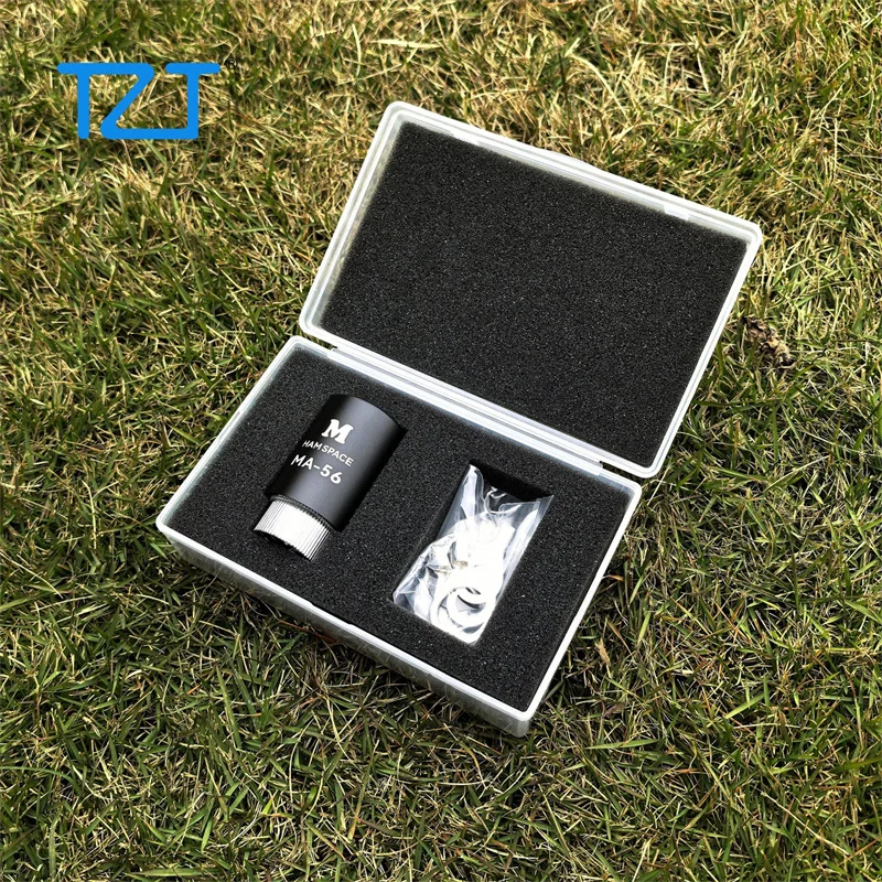 

TZT MA-56 Black/Blue/Red Shortwave Antenna Base with M Connector Support 5.6m M10 Thread Telescopic Antenna
