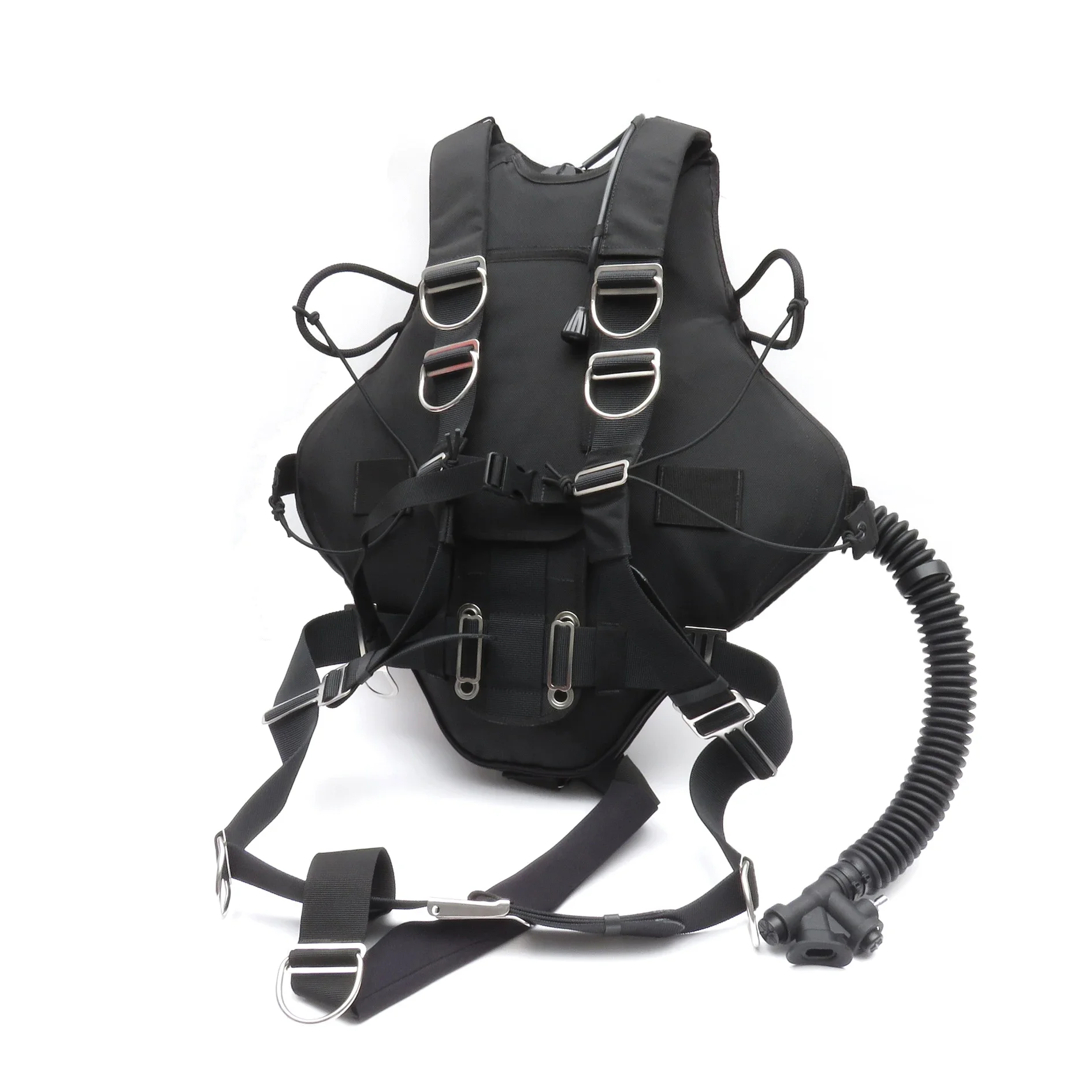 China Manufacturer Buoyancy Control Device Vest Lift 35lbs Sidemount BCD Scuba Diving BCD For Technical Diving Training