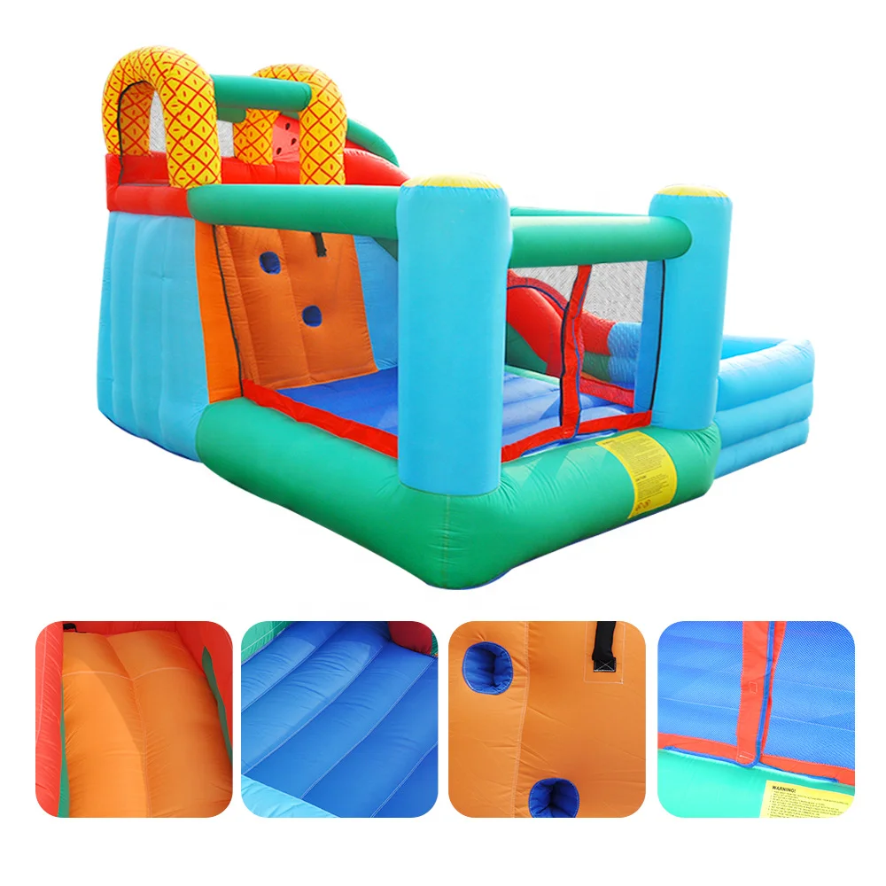 2024 New High Quality Bouncy Castle Slide Trampoline Set For Kids