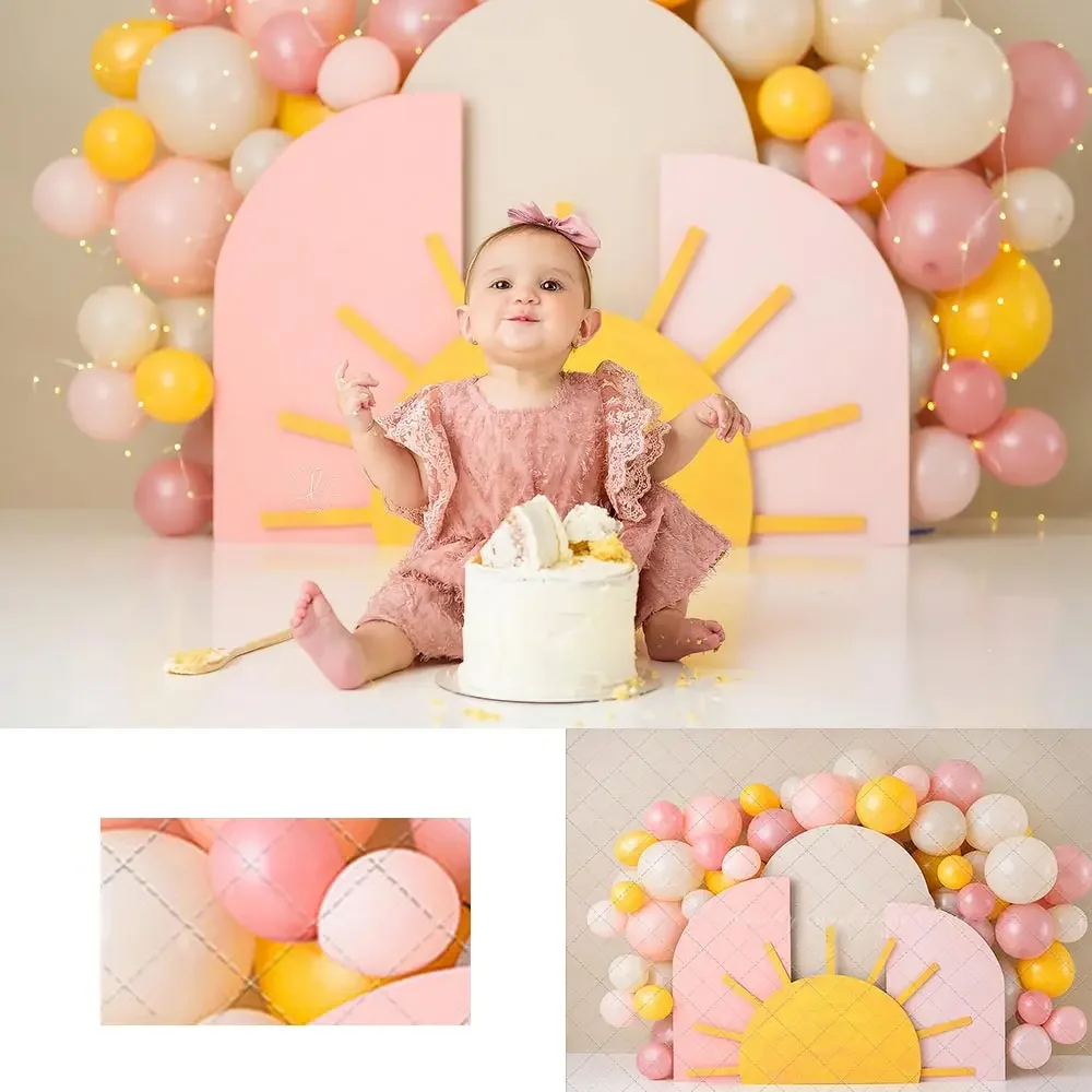 

Фон для фотосъемки в стиле бохо, солнечный свет, детский торт, Smash, декор для фотосессии, фон для студии на день рождения для детей и взрослых