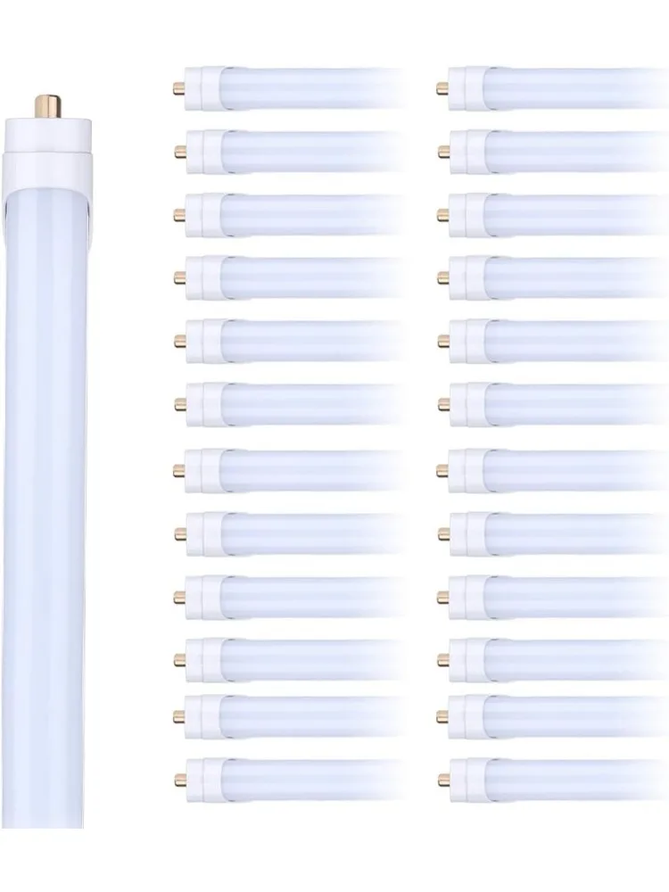 LED Tube Light, T8 8FT LED Bulbs 45W 5000K Daylight White FA8 Base LED Tube Lights, Fluorescent Light Bulbs Replacement