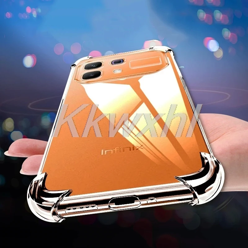 For Infinix Note 60 Pro Edge Note60 60Pro X6887 X6878 X6879 Smartphone Phone Original Protective Back Cover Soft TPU Case