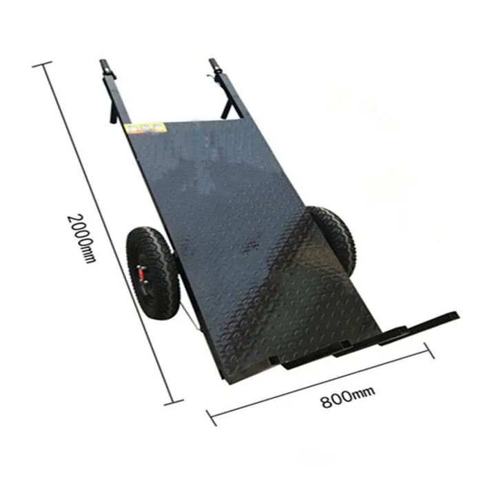 Electric power brick cart trolley