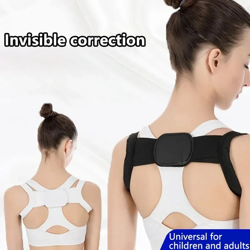 Adjustable Posture Corrector Back Support Shoulder Belt Rectify Straighten Correction Spine Health Postural