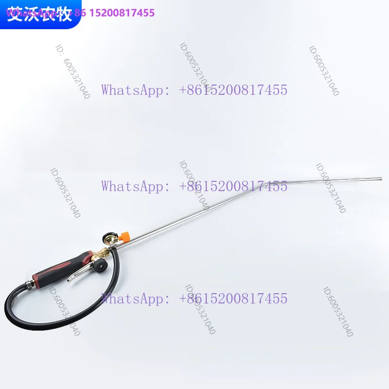 Livestock breeding cow breast hair collector with right angled head and bent angled head cow breast hair remover