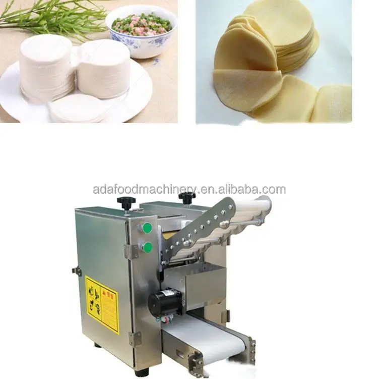 Ada Automatic Dumpling Samosa Gyoza To Change More Mold Making Different Shape Wrapper Dumpling Skin Making Machine