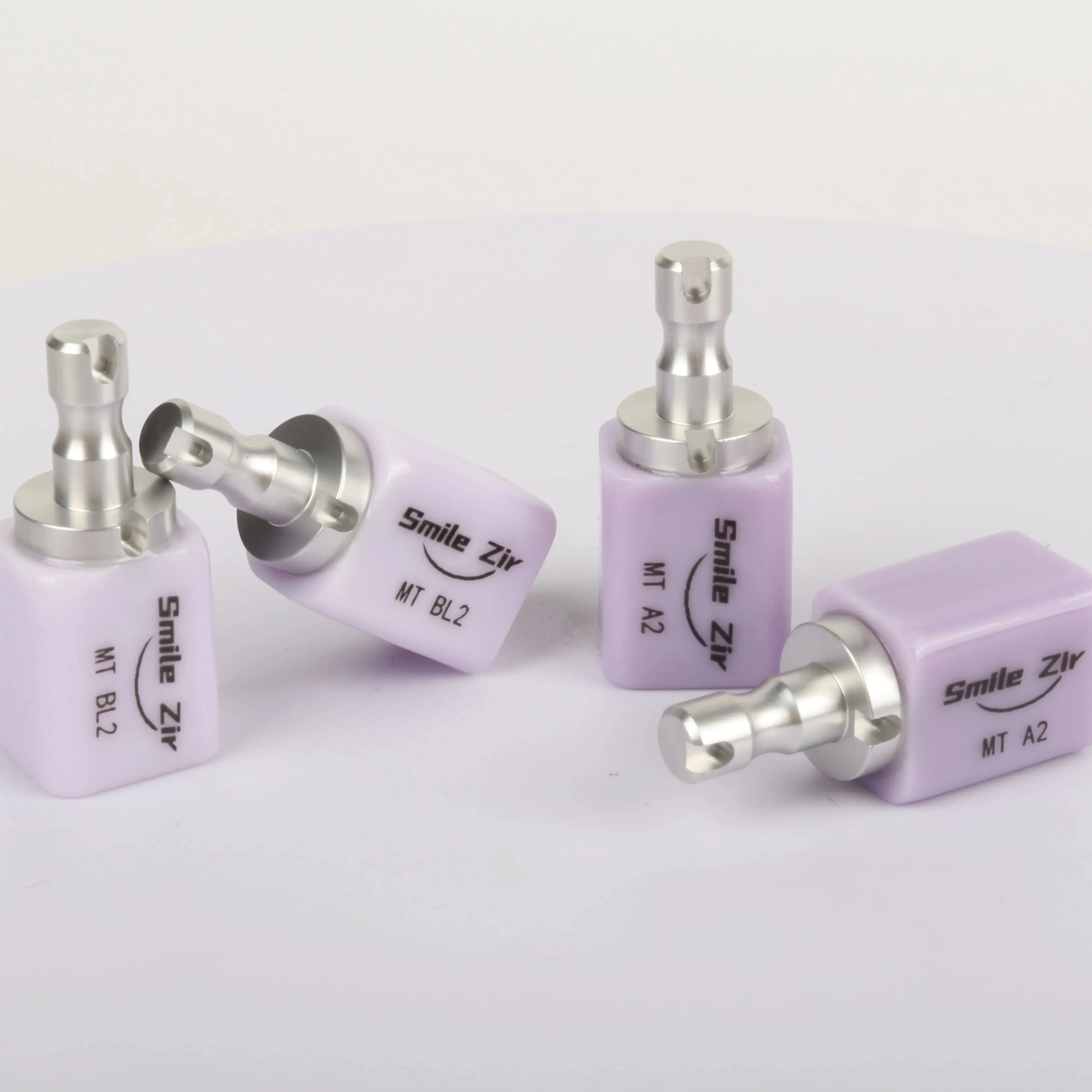 5pcs C14 Dental Lab Lithium Disilicate block Vita16 Glass Ceramic Block HT/LT/MT for CAD CAM Sirona Cerec Veneer Emax Material