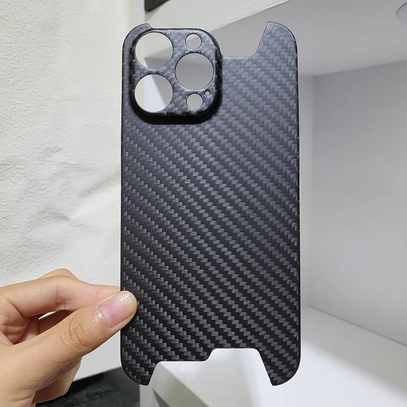 KANABEAR Suitable for Apple 15 Promax True Carbon Fiber Phone Protector, Ultra Light and Thin Touch, iPhone 14 Full Series