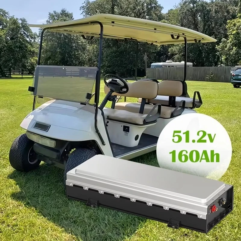 Baterías de iones de litio del paquete de batería LiFePO4 de la batería 51.2v 160Ah del carro de golf de alta energía