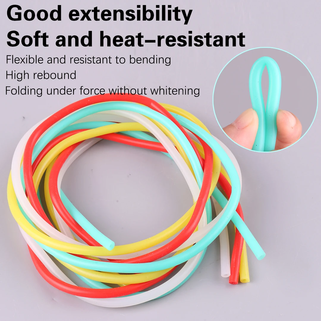 Model samolotu Zabawka Rura olejowa na metanol, rura z gumy silikonowej na metanol, model zdalnie sterowany, samochód olejowy, samolot, kolorowy zbiornik paliwa