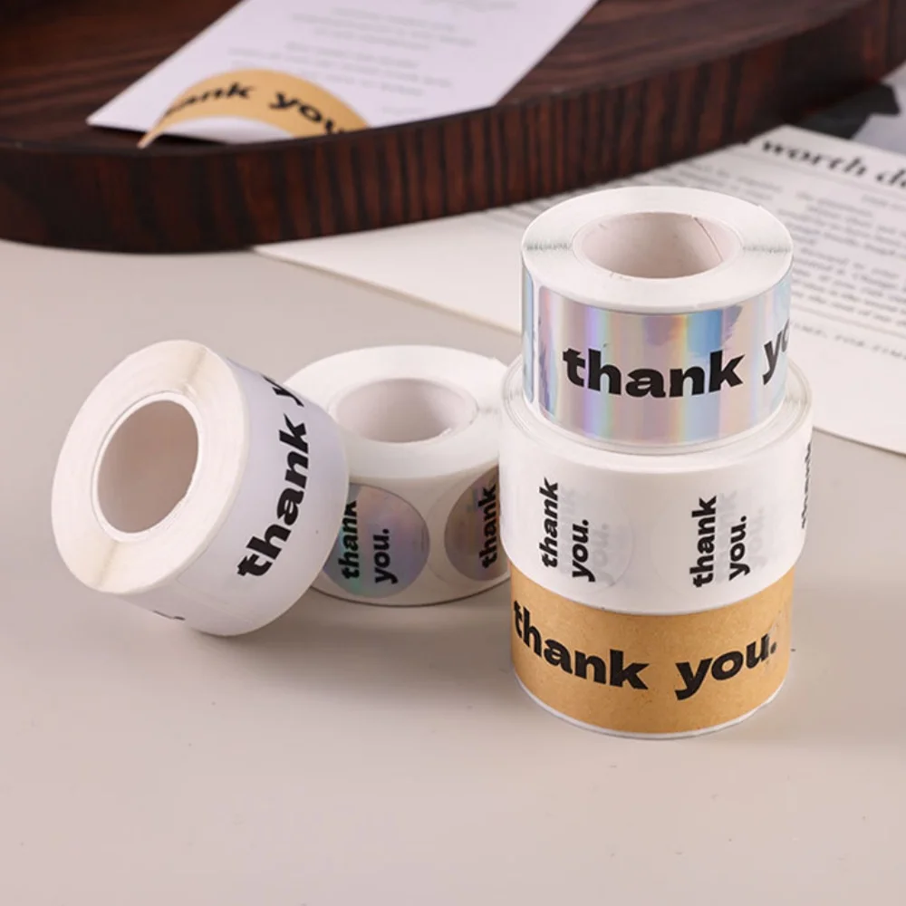 Декоративные наклейки, медная бумага, наклейки из крафт-бумаги, наклейки для подарочной упаковки, этикетки для посылок, товары ручной работы, подарки